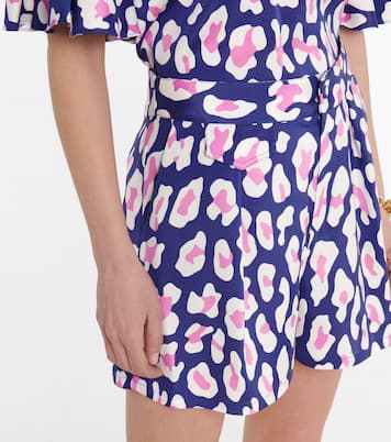 Shorts Edria a stampa animalier | Diane von Furstenberg
