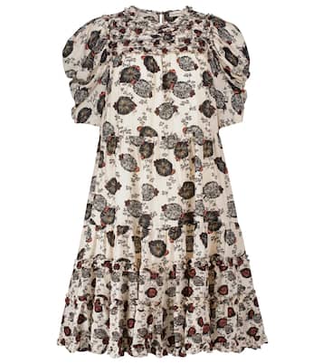 Cassian floral cotton-blend midi dress | Ulla Johnson