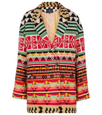 Wool-blend jacquard blazer | Etro