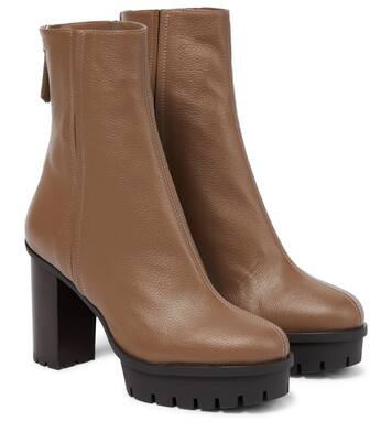Francoise 60 leather ankle boots | Aquazzura