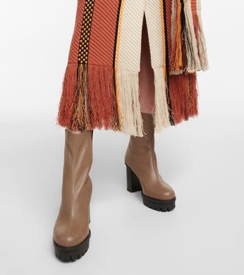 Francoise 60 leather ankle boots | Aquazzura