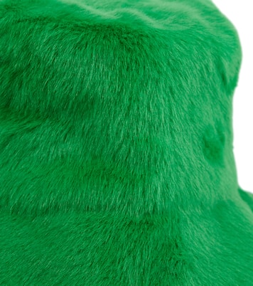 Wera faux fur bucket hat | Stand Studio