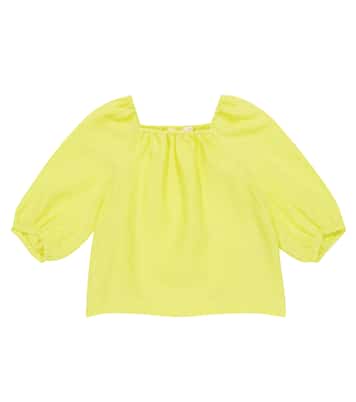 Anastide linen blouse | Bonpoint