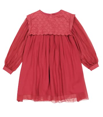Kleid aus Seide | Chloé Kids