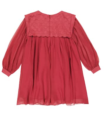 Kleid aus Seide | Chloé Kids