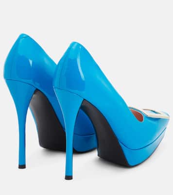 Trompette patent leather pumps | Roger Vivier
