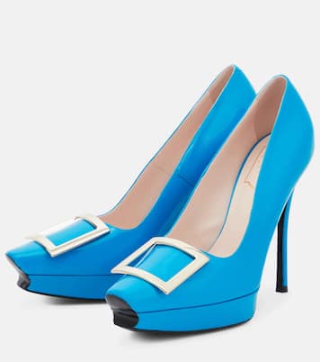 Trompette patent leather pumps | Roger Vivier