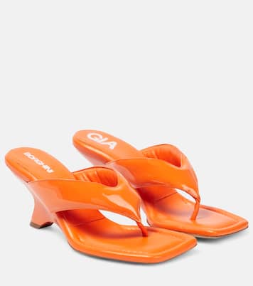 Sandalen Gia 6 aus Leder | Gia Borghini