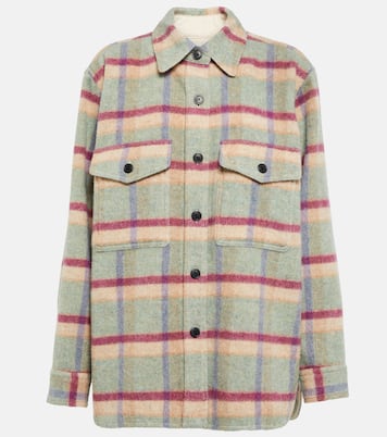 Faxon wool-blend shirt jacket | Marant Etoile