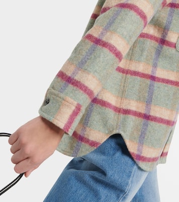 Faxon wool-blend shirt jacket | Marant Etoile