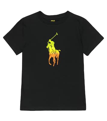 로고 코튼 저지 티셔츠 | Polo Ralph Lauren Kids