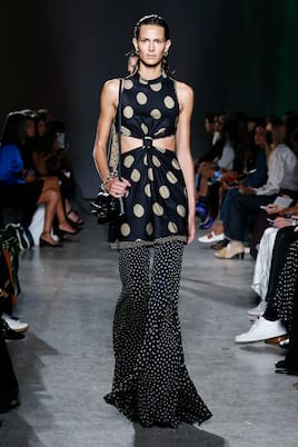 Pantalon évasé à taille haute | Proenza Schouler