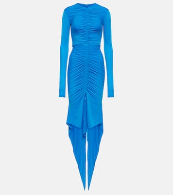 Robe midi Marston en satin | Alex Perry