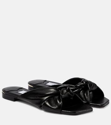 Pantoletten Avenue aus Leder | Jimmy Choo