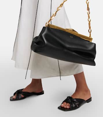 Pantoletten Avenue aus Leder | Jimmy Choo