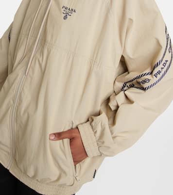 Jacke aus einem Baumwollgemisch | Prada