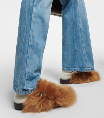 Journey shearling mules | Alanui