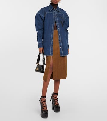Camisa en denim con logo | Vivienne Westwood