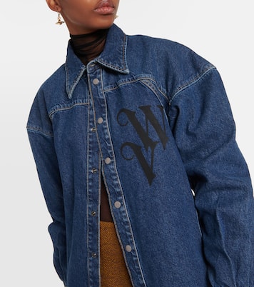 Camisa en denim con logo | Vivienne Westwood