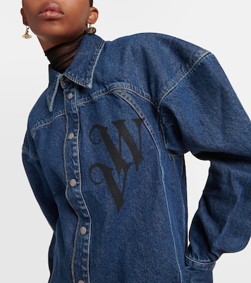 Camisa en denim con logo | Vivienne Westwood