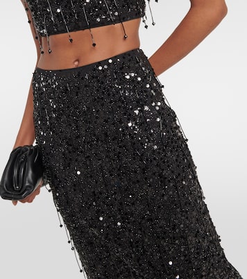Gisele sequined midi skirt | Simkhai