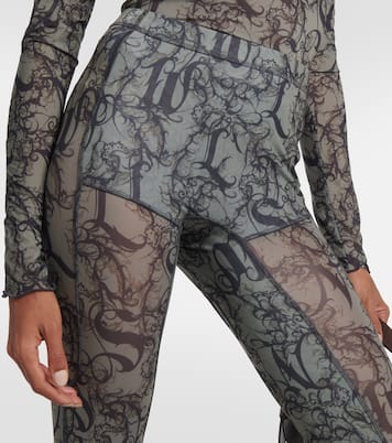 Halcyon printed flared pants | KNWLS