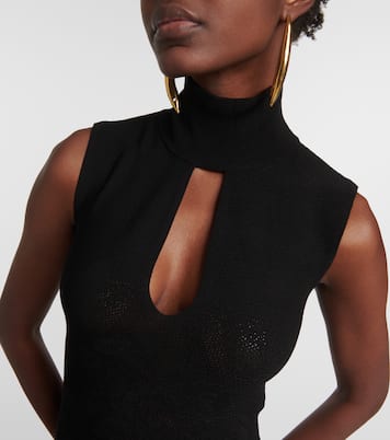 Maxikleid aus Pointelle-Strick | Victoria Beckham
