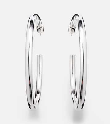 14kt gold-plated hoop earrings | Jennifer Fisher