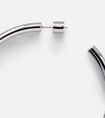 14kt gold-plated hoop earrings | Jennifer Fisher
