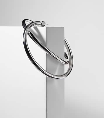 14kt gold-plated hoop earrings | Jennifer Fisher