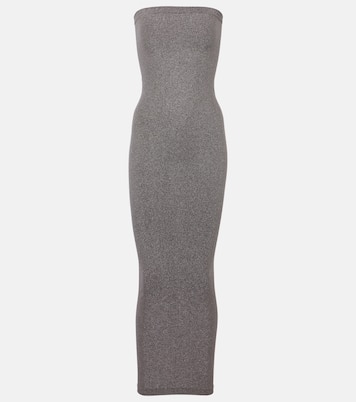 Vestido midi Fading Shine sin tirantes | Wolford