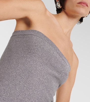 Vestido midi Fading Shine sin tirantes | Wolford