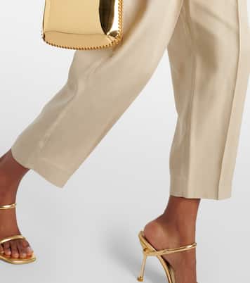 Pantaloni cropped Iconic a vita alta | Stella McCartney