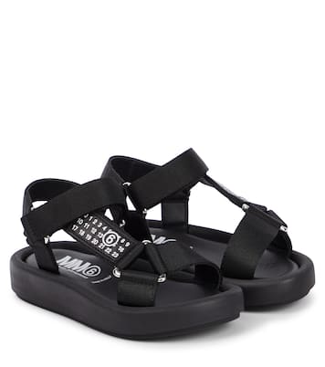 Sandalias con piel | MM6 Maison Margiela Kids