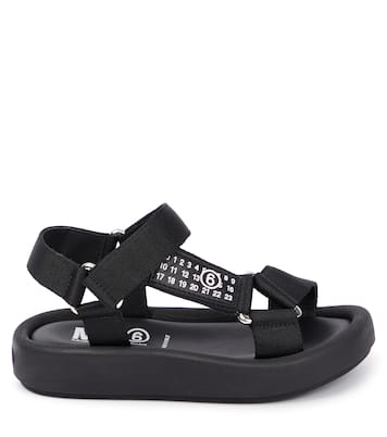 Sandalias con piel | MM6 Maison Margiela Kids