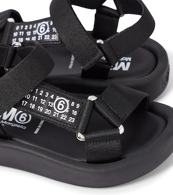 Sandalias con piel | MM6 Maison Margiela Kids