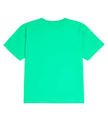 Camiseta en jersey de algodón con logo | Balmain Kids