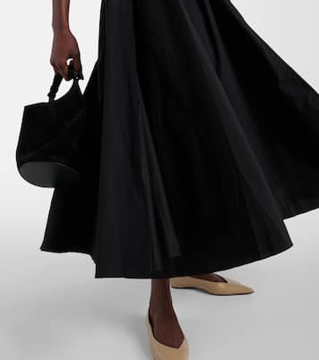 Solene cotton poplin midi dress | Tove