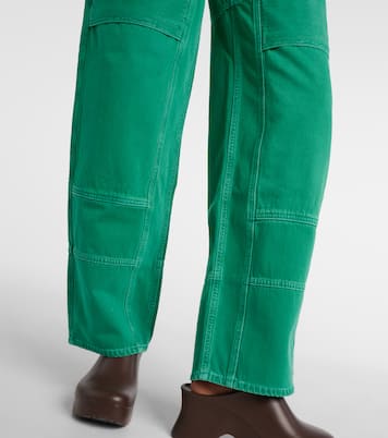 Jean cargo Tanis à taille haute | Agolde