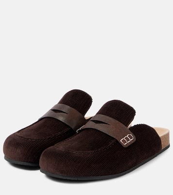 Mules in velluto a coste | JW Anderson