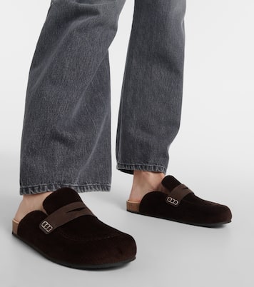 Mules in velluto a coste | JW Anderson