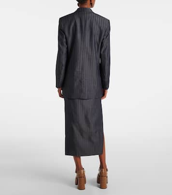 Blazer in misto lana a righe | Etro