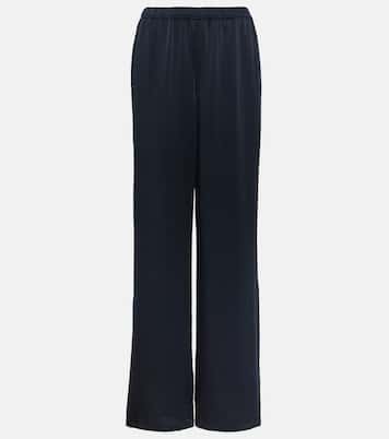 Pantalon ample à taille mi-haute | Vince