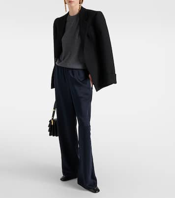 Pantalon ample à taille mi-haute | Vince