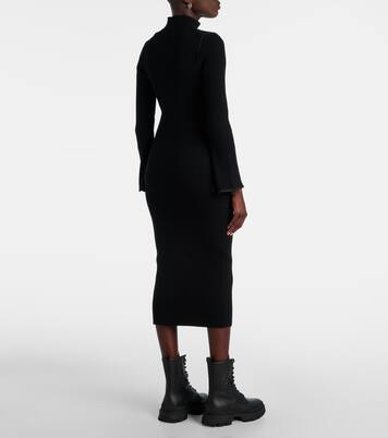 Abito midi in maglia a coste | Moncler