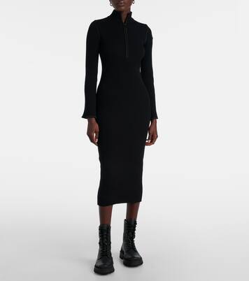 Abito midi in maglia a coste | Moncler