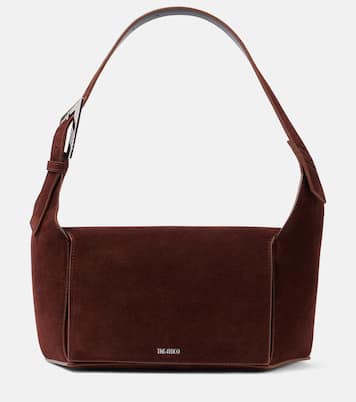Borsa a spalla 7/7 in suede | The Attico