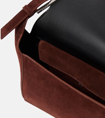 Borsa a spalla 7/7 in suede | The Attico