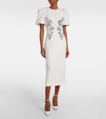 Bridal - Abito midi Lucilla con paillettes | Rebecca Vallance