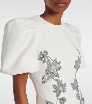 Bridal - Abito midi Lucilla con paillettes | Rebecca Vallance